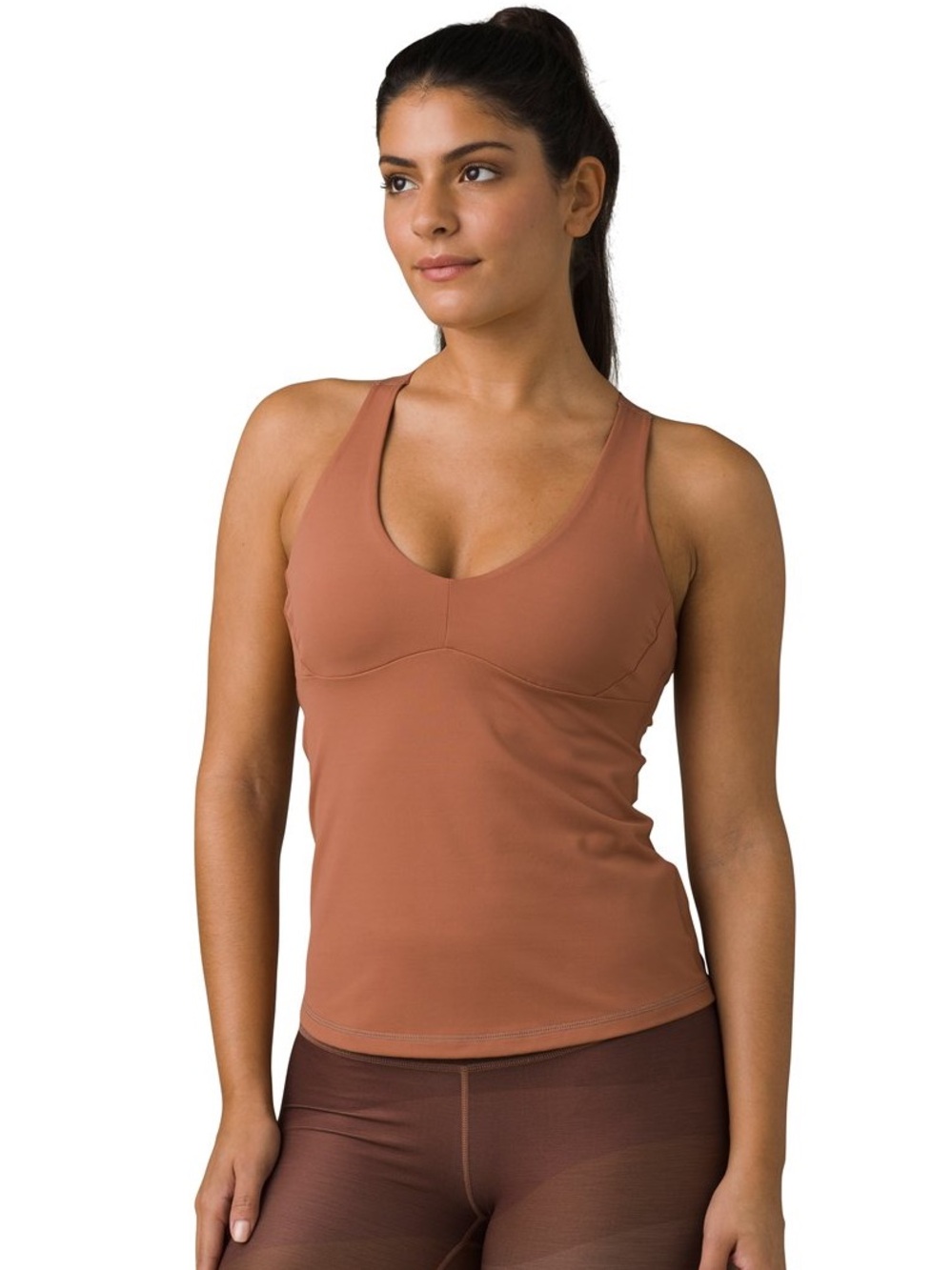 prAna Layna Bra Tank Gingerbread